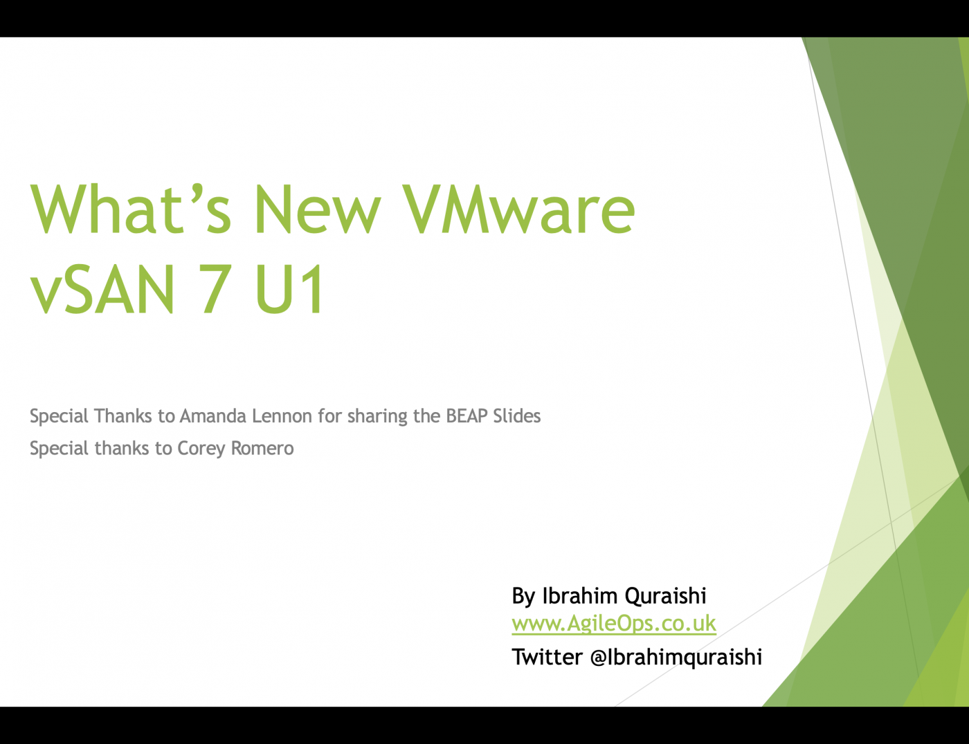 vSAN 7 U1