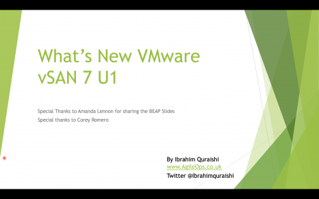 vSAN 7 U1
