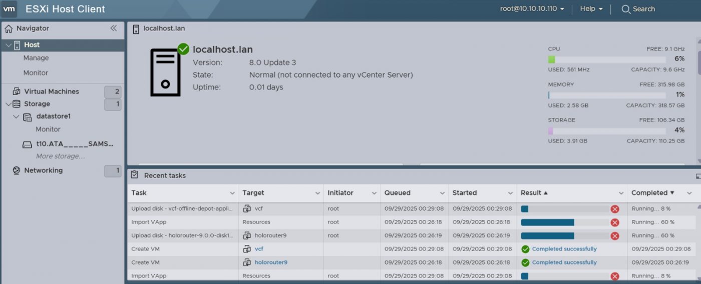ESX8 With Memroy Tiering