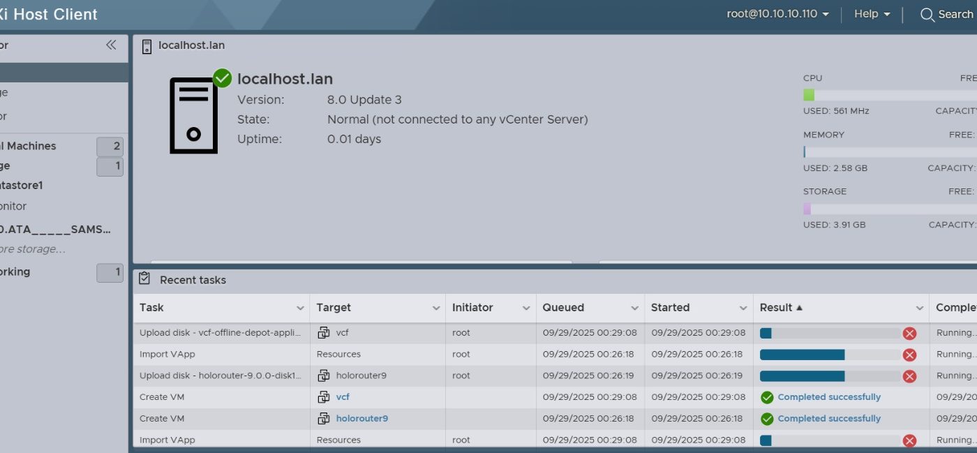 ESX8 With Memroy Tiering